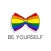 Be Yourself - LGBT Pride Emoji Stickers