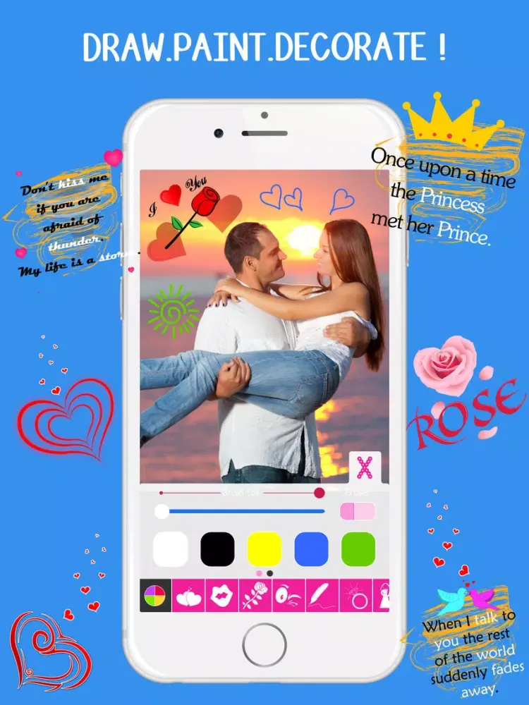 Love Quotes and Sayings! Flirty, Romantic Valentine messages for Teens and Adults iPad Screenshots