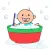 My First Steps - New Born Baby Stickers Pack