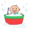 My First Steps - New Born Baby Stickers Pack
