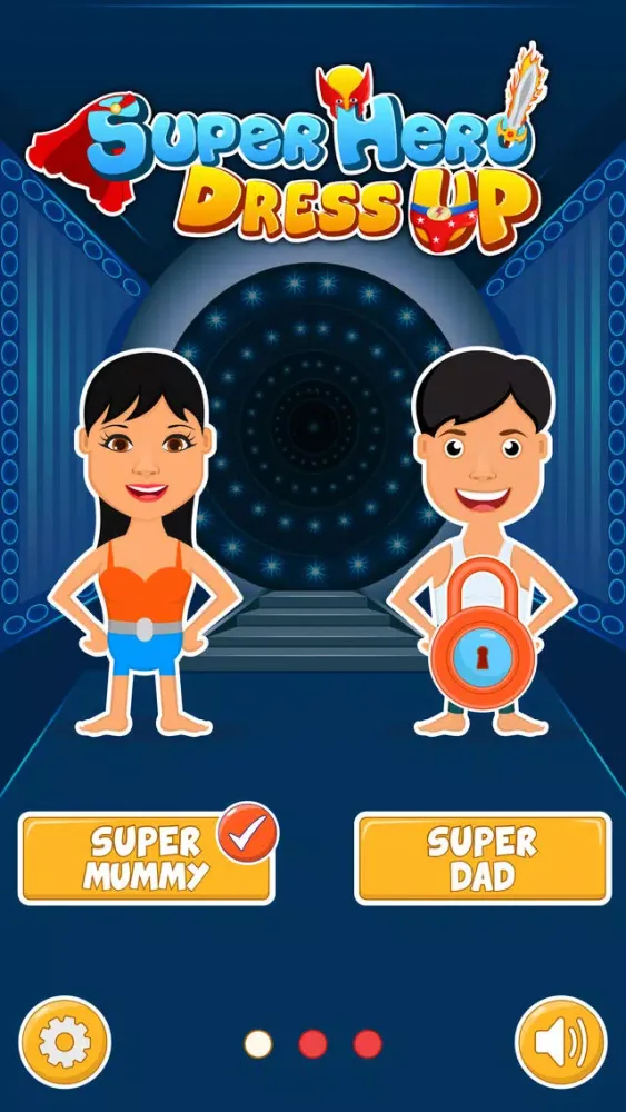 Capturas de pantalla de Super Hero Dress up Game Free