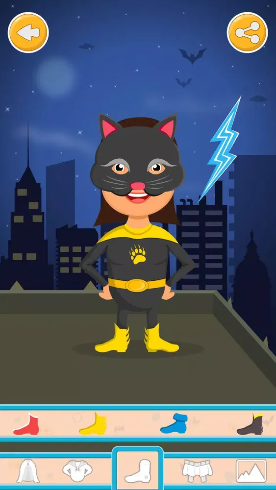 Capturas de pantalla de Super Hero Dress up Game Free