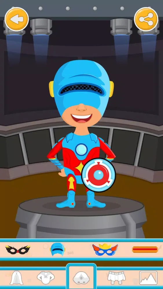 Capturas de pantalla de Super Hero Dress up Game Free