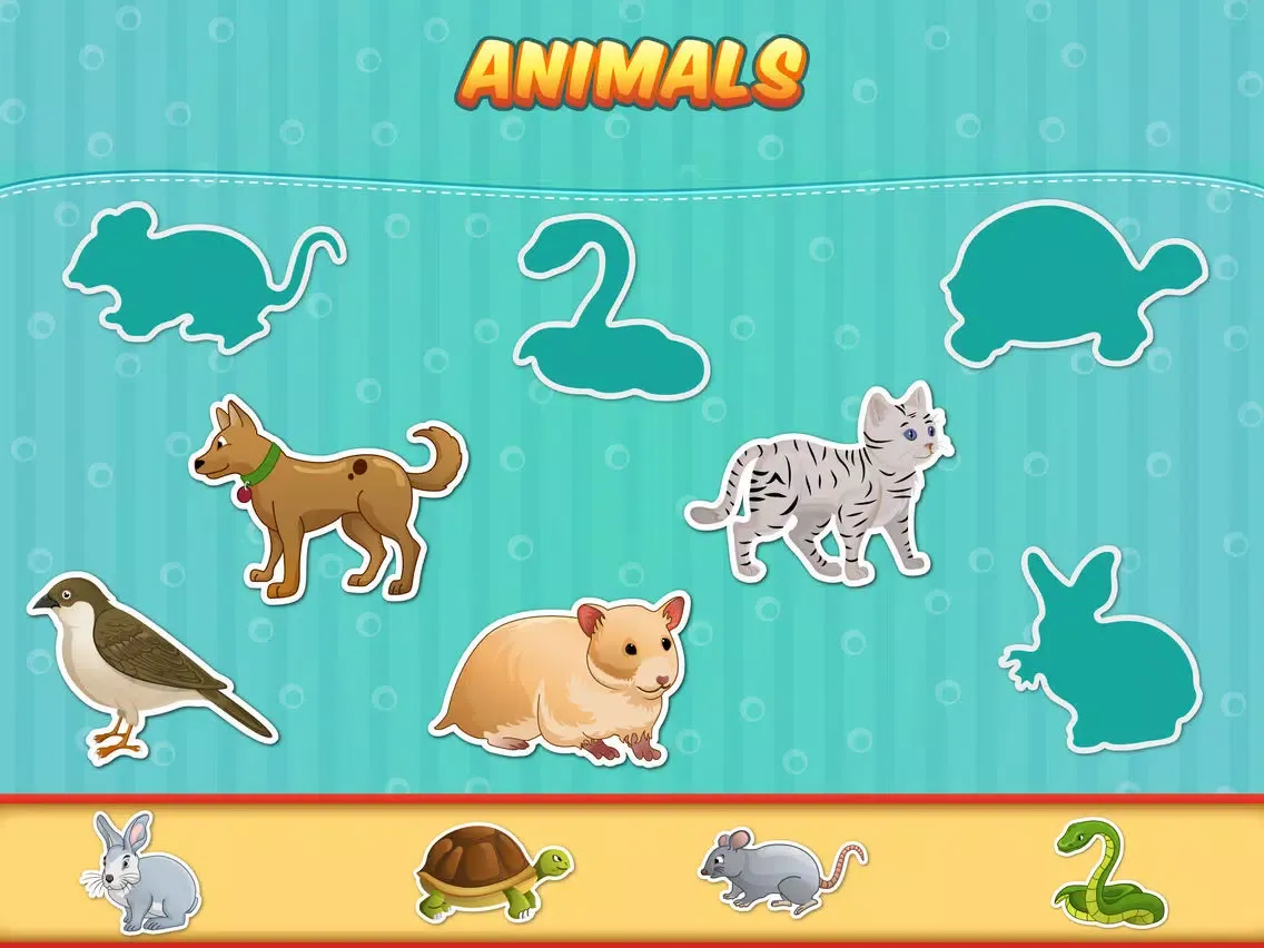 First Words Toddler Tap Learning Free : Learn & Match game for Kids iPad  スクリーンショット