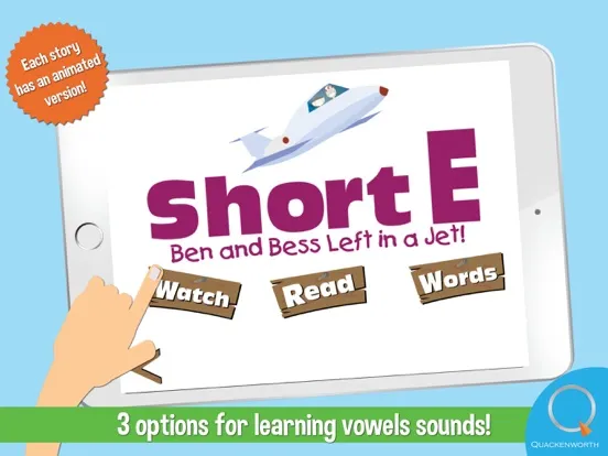 Learn to Read: Vowel Stories iPad  स्क्रीनशॉट