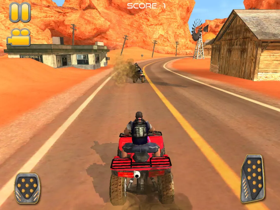 Скриншоты Extreme Racing Of Quad Bikes iPad 