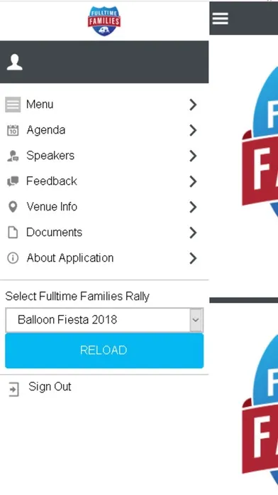 Скриншоты Fulltime Families Rally App