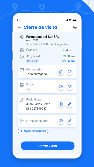 Driver App! Screenshots