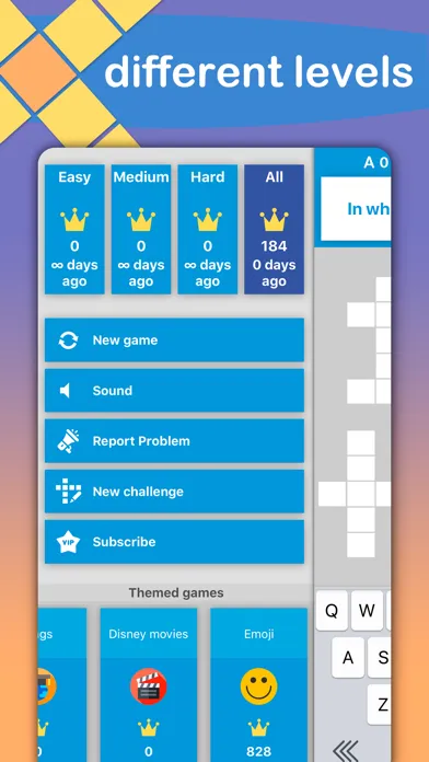Screenshot di Dynamic Crossword