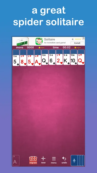 Spider Solitaire - iSpider Screenshots