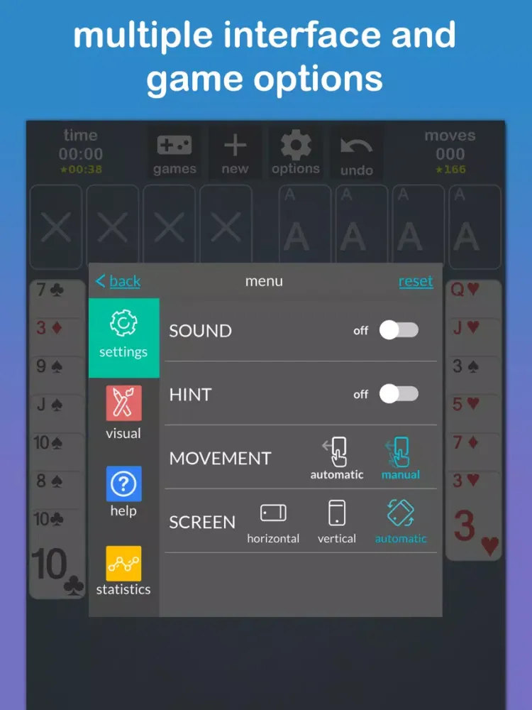 Ảnh chụp màn hình của Freecell Solitaire - iFreeCell iPad 