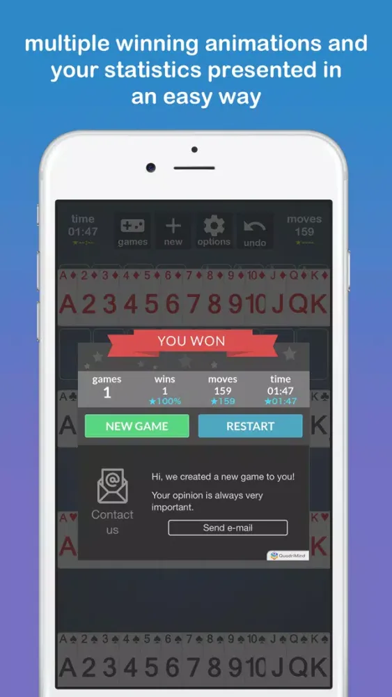 Ảnh chụp màn hình của Freecell Solitaire - iFreeCell