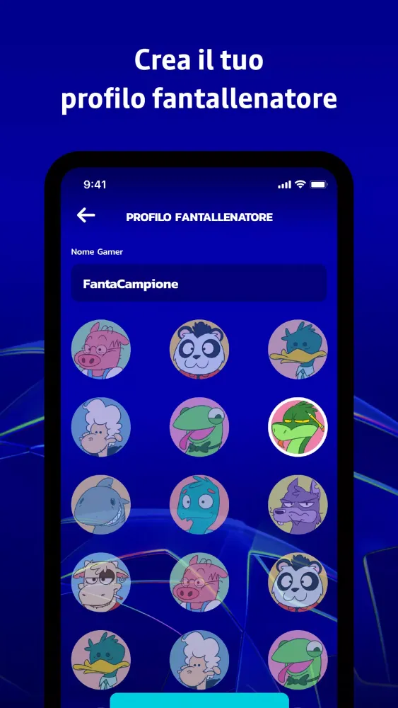 Screenshot di FantaChampions®
