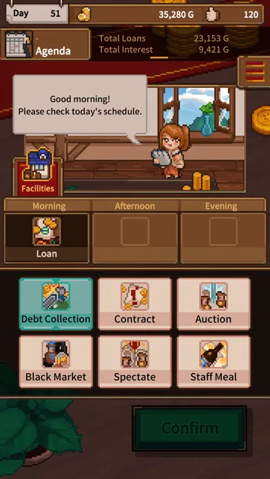 Captures d'écran de Gold Lender Manager