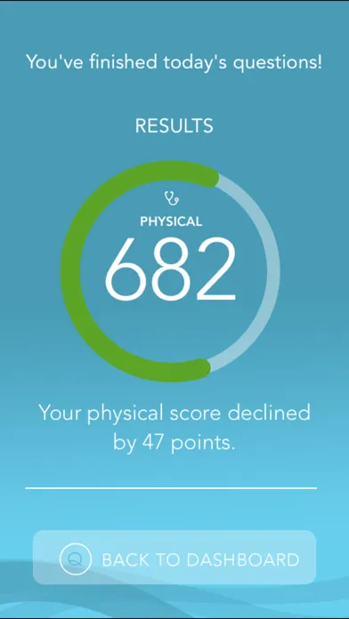 Captures d'écran de Qualia Plus - Health Score and Tracker