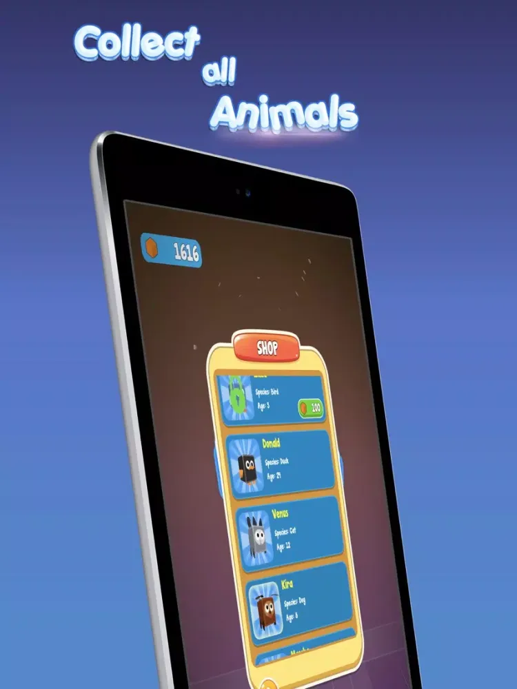 Animal Wall Rush iPad 应用截图