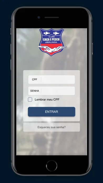 Capturas de tela do Clube Caça e Pesca Uberlândia