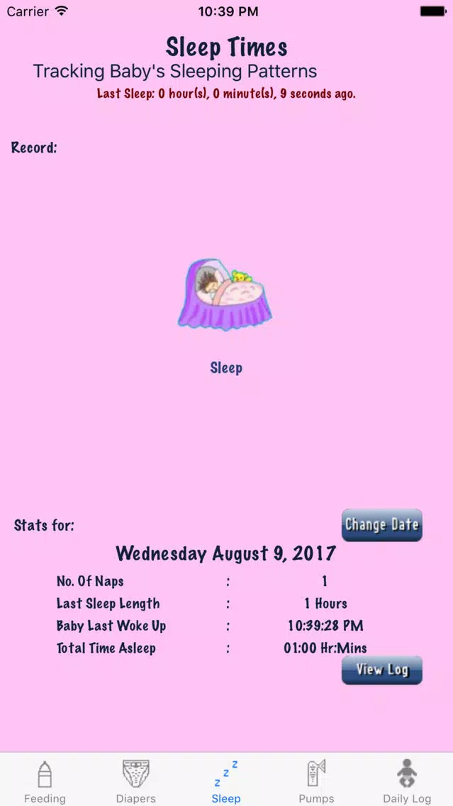 Baby's Diary スクリーンショット