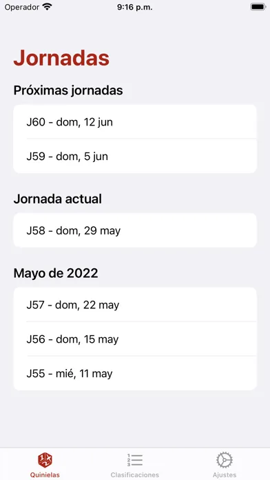 Mis Quinielas Screenshots