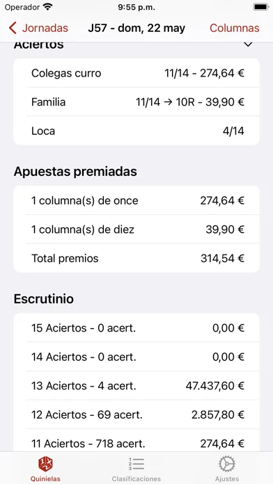 Mis Quinielas Screenshots