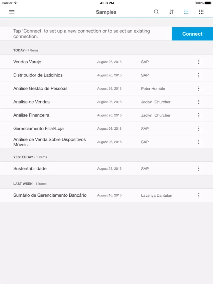 Screenshot di Qualquer Hora iPad 