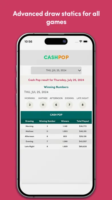Скриншоты FL Lottery Results Hub