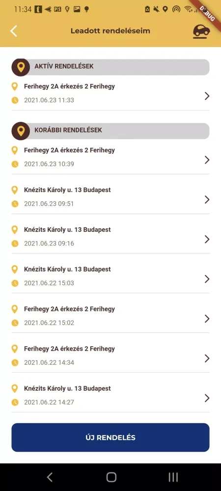 City Taxi Budapest应用截图