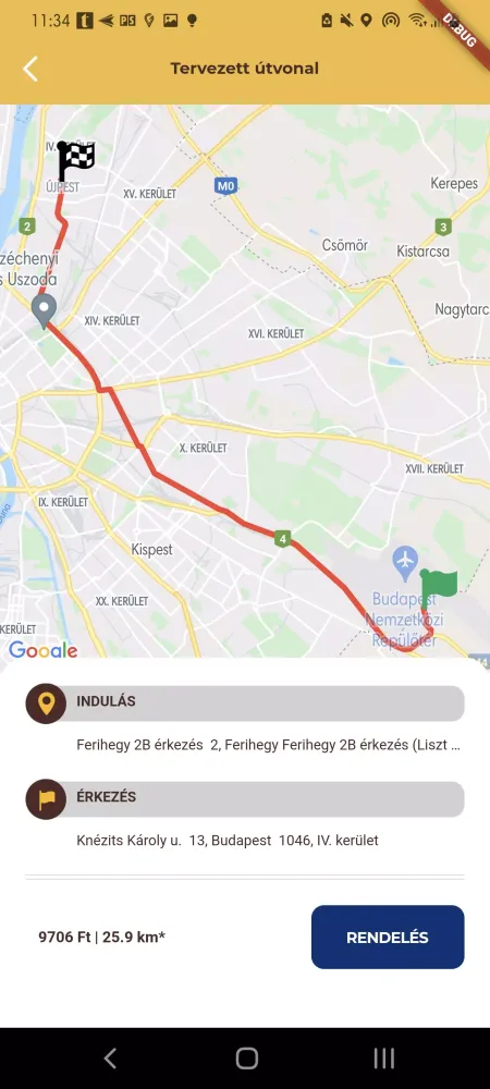 City Taxi Budapest应用截图