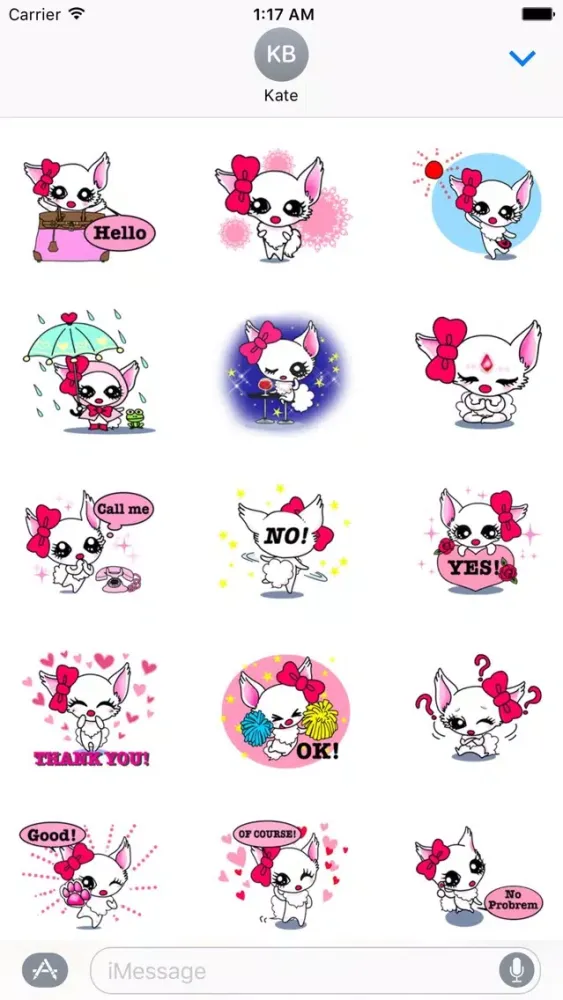 Adorable Chihuahua Dog Sticker应用截图