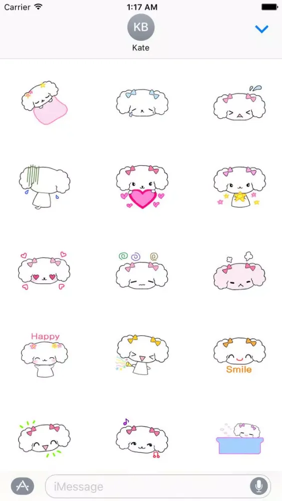 تصاویر Adorable Maltese Dog Sticker