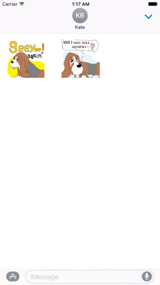 Animated Cute Basset Hound Dog 스크린샷