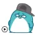 Animated Funny Penguin Sticker