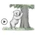 Animated Happy Bear Stickers