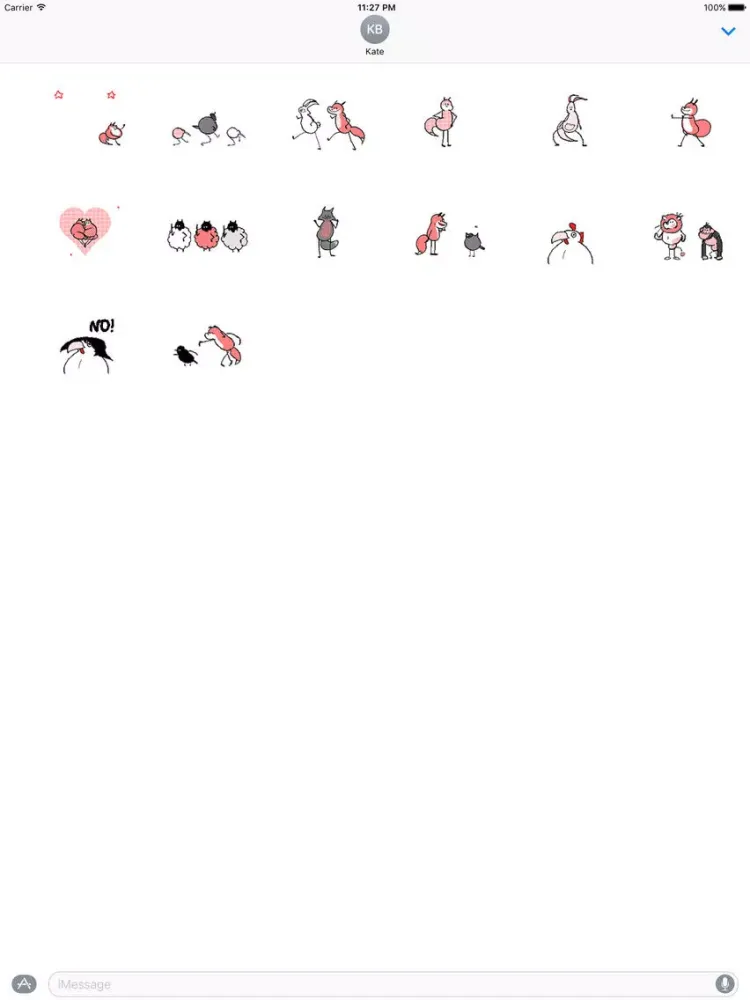 Captures d'écran de Animated Happy Dancing Sticker iPad 