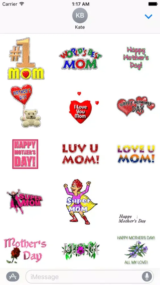 Captures d'écran de Animated Happy Mother's Day