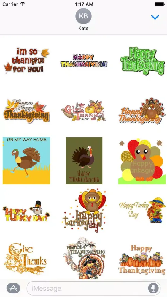 Скриншоты Animated Happy Turkey Day