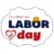 Celebrating Labor Day Sticker