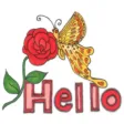 Chat With Flower And Butterfly Chat With Flower And Butterfly