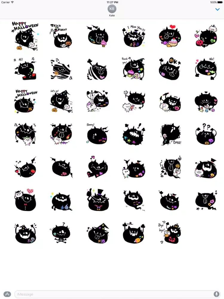Скриншоты Chubby Black Cat on Halloween iPad 
