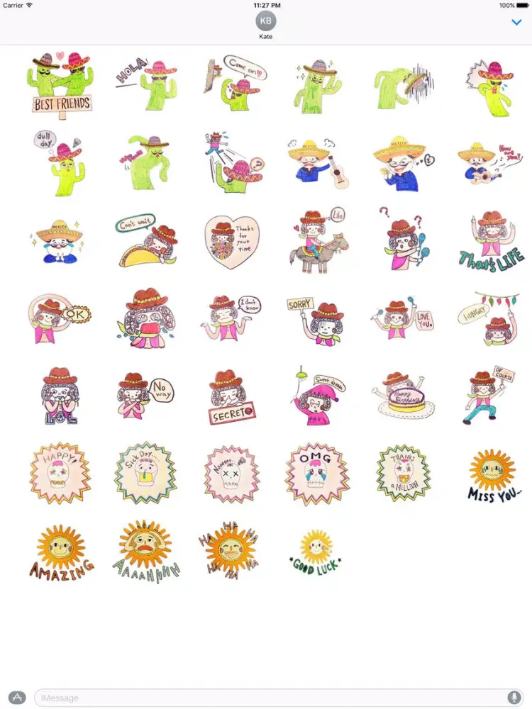 Скриншоты Cinco De Mayo Mexico Sticker iPad 