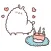 Cute Alpaca Alpacamoji Sticker