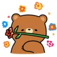 Cute And Lazy Bear Sticker Cute And Lazy Bear Sticker