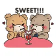 Cute Bears For Valentine Emoji Cute Bears For Valentine Emoji