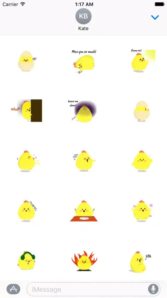 Cute Chicken - ChickenMoji Stickers Screenshots