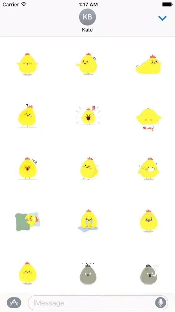 Cute Chicken - ChickenMoji Stickers Screenshots