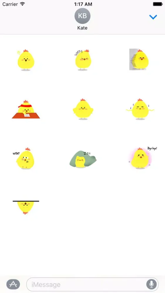 Cute Chicken - ChickenMoji Stickers Screenshots