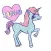Cute Fancy Paradise Sticker