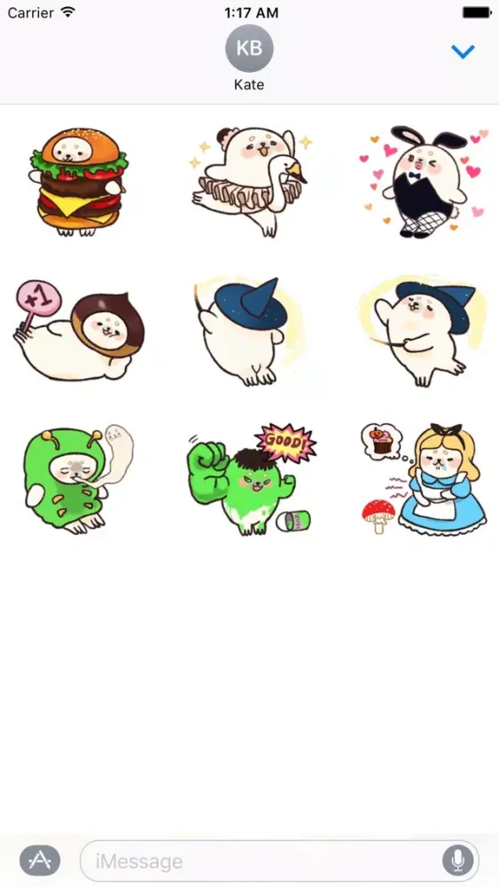 Capturas de tela do Cute Seal In Halloween Sticker