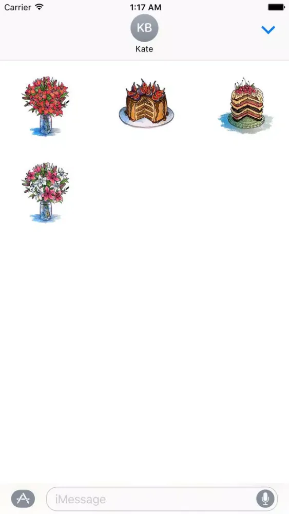 Captures d'écran de Flower and Cake Watercolor