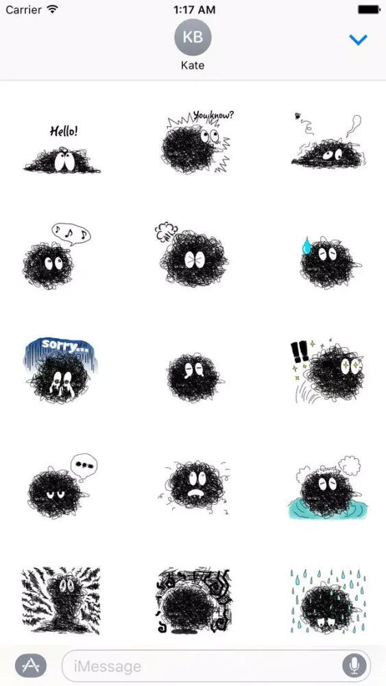 Funny Mr. Shaggy Emoji Sticker Screenshots